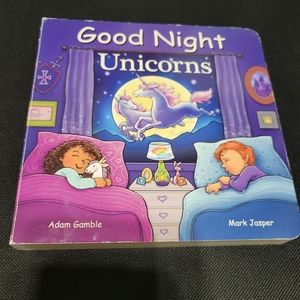 Good Night UNICORNS board book by Adam Gamble